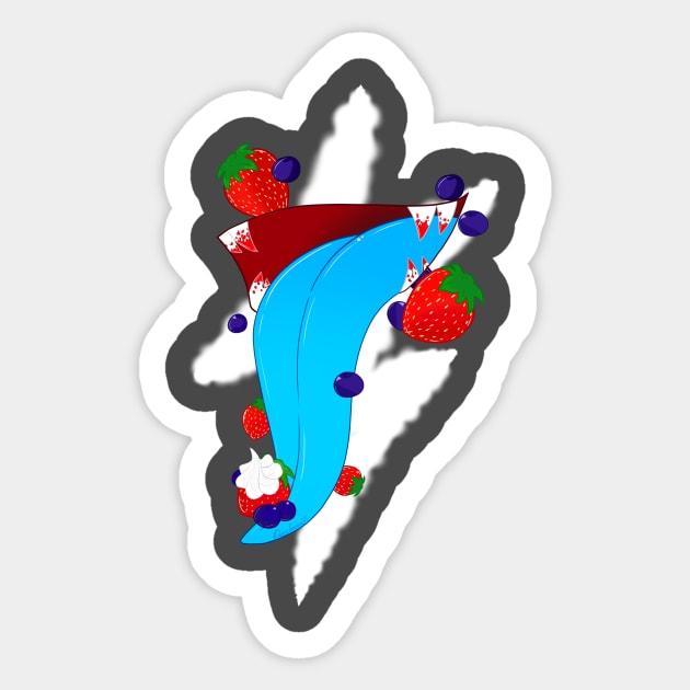 Berries and Cream Me Sticker by DustinFarronVT